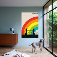 London 74 Tile Wall Art