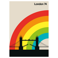 London 74 Tile Wall Art