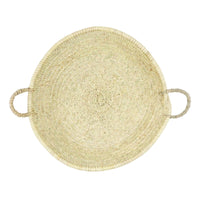 Moroccan Straw Woven Basket