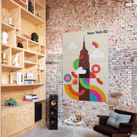 New York 82 Tile Wall Art