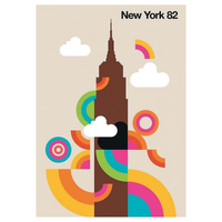 New York 82 Tile Wall Art