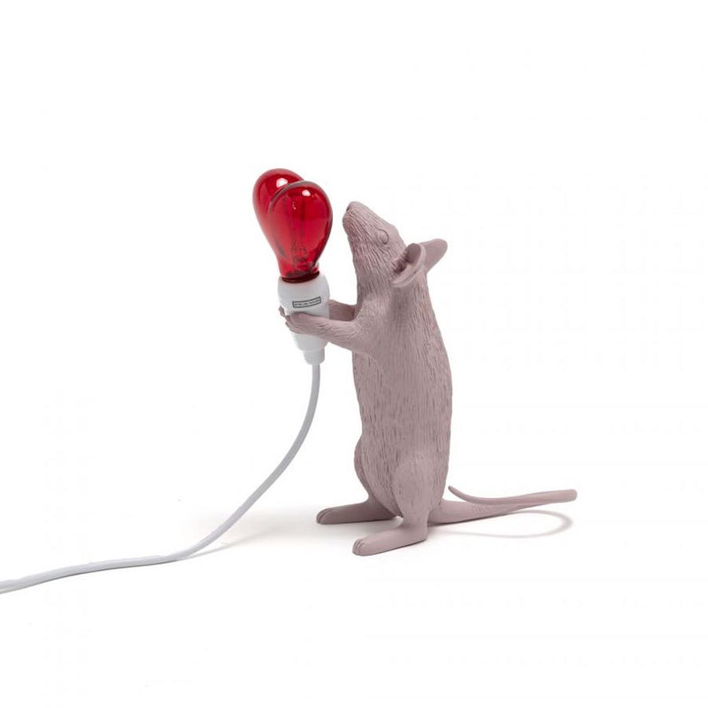 Standing Mouse Love Lamp