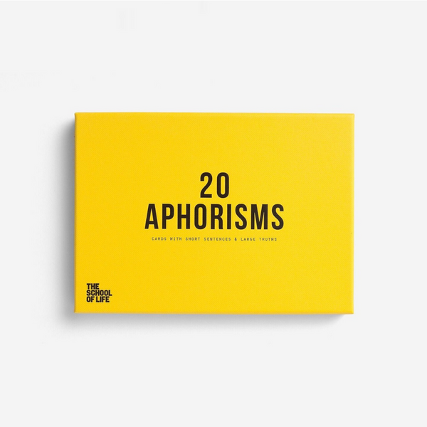 20 Aphorisms Card Set