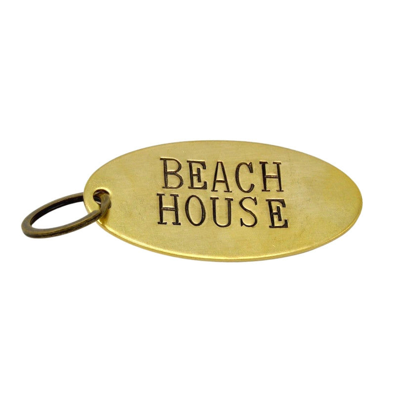 Beach House Large Keychain