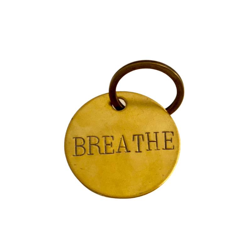 Breathe Small Keychain