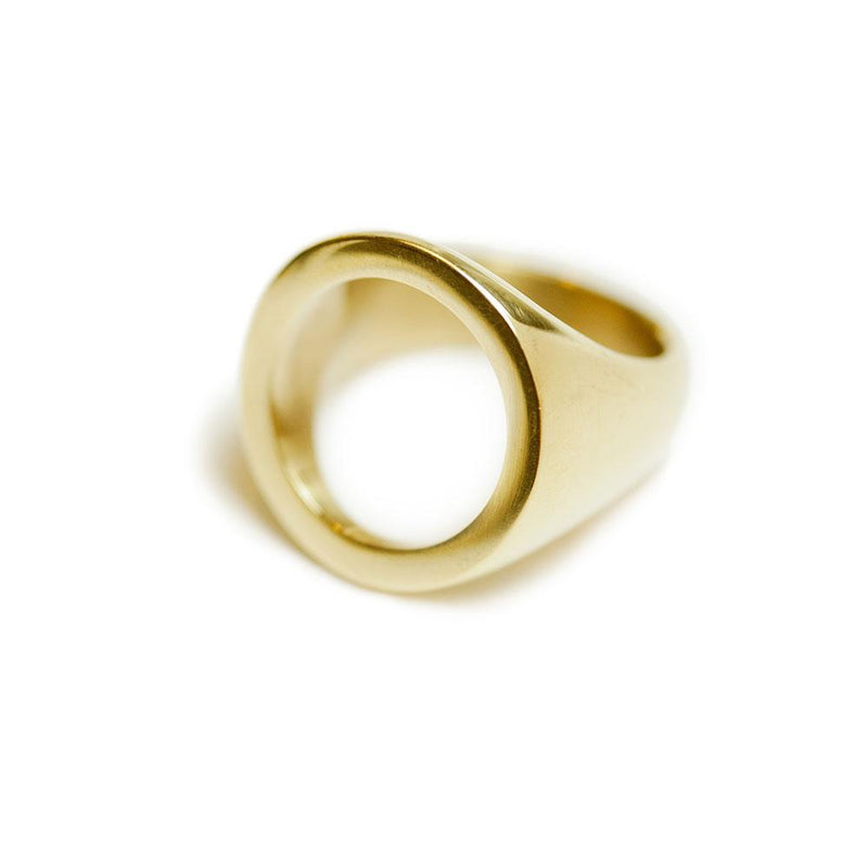 Open Circle Cocktail Ring