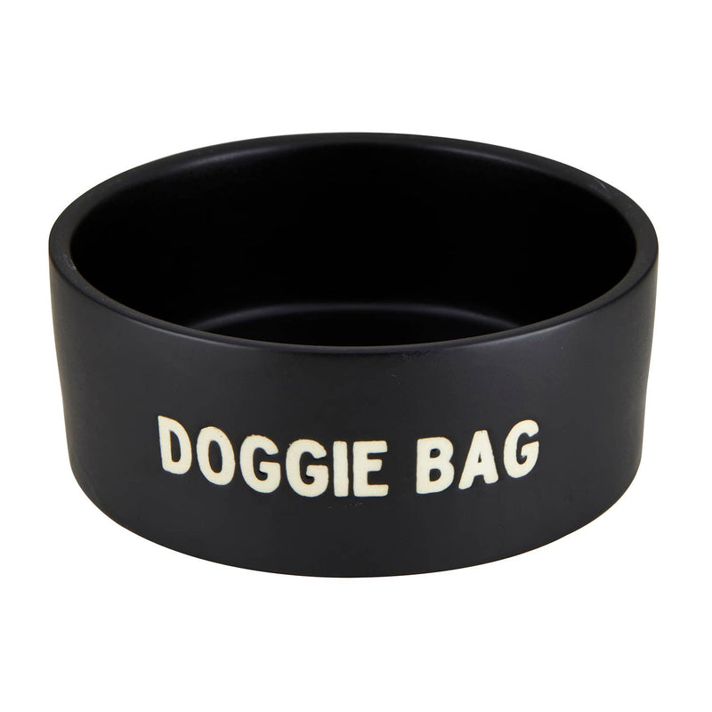Matte Black Doggie Bag Bowl