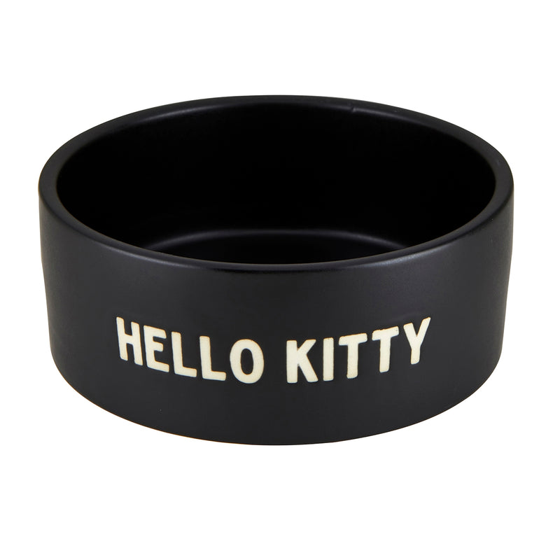 Matte Black Hello Kitty Bowl
