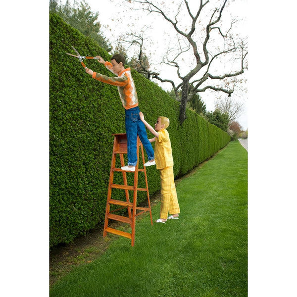 Morning Hedge Trimming Barbie Photograph