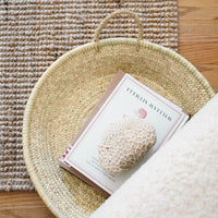 Moroccan Straw Woven Basket