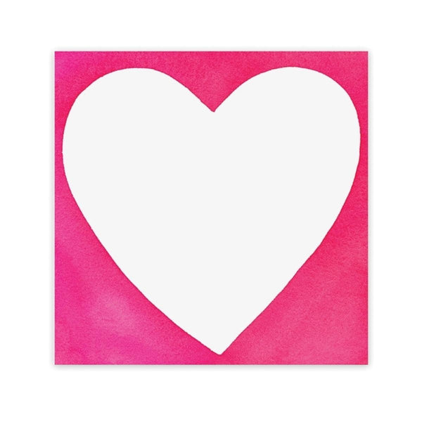 Pink Heart Notepad