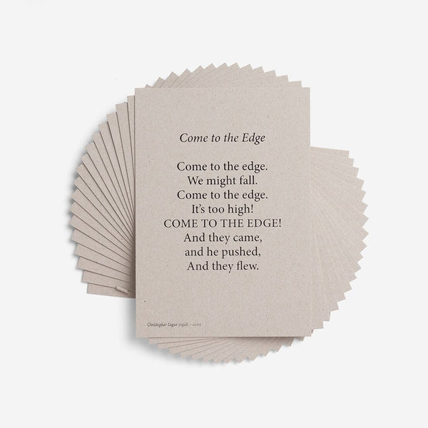 20 Poems Card Set
