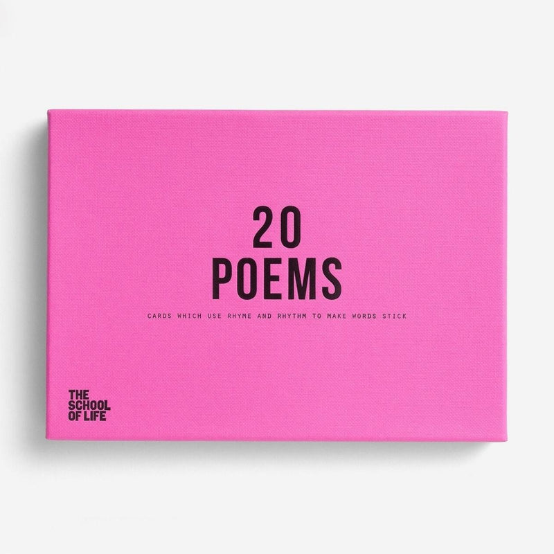 20 Poems Card Set