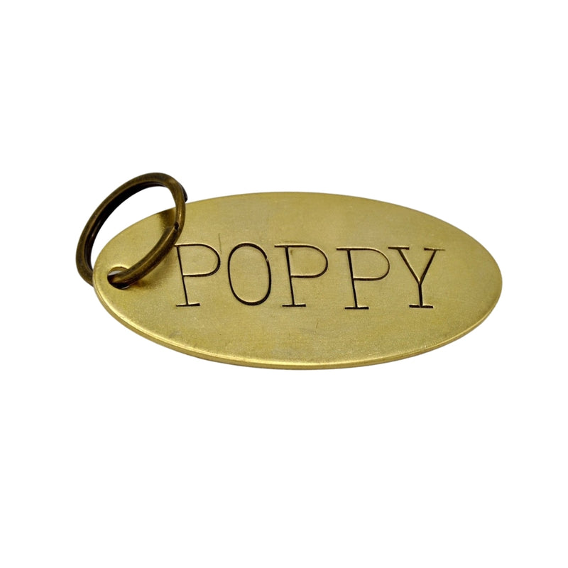 Poppy Large Keychain