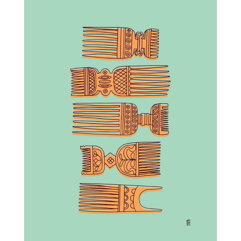 Swahili Combs Prints