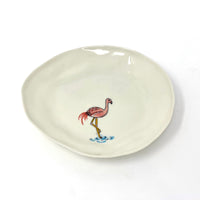 Flamingo Cake Plate