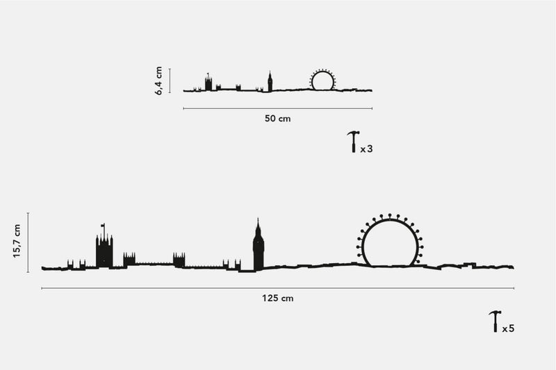 London Skyline Wall Art